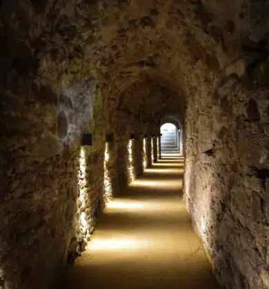 Restauration des souterrain et galeries du château de Dinan